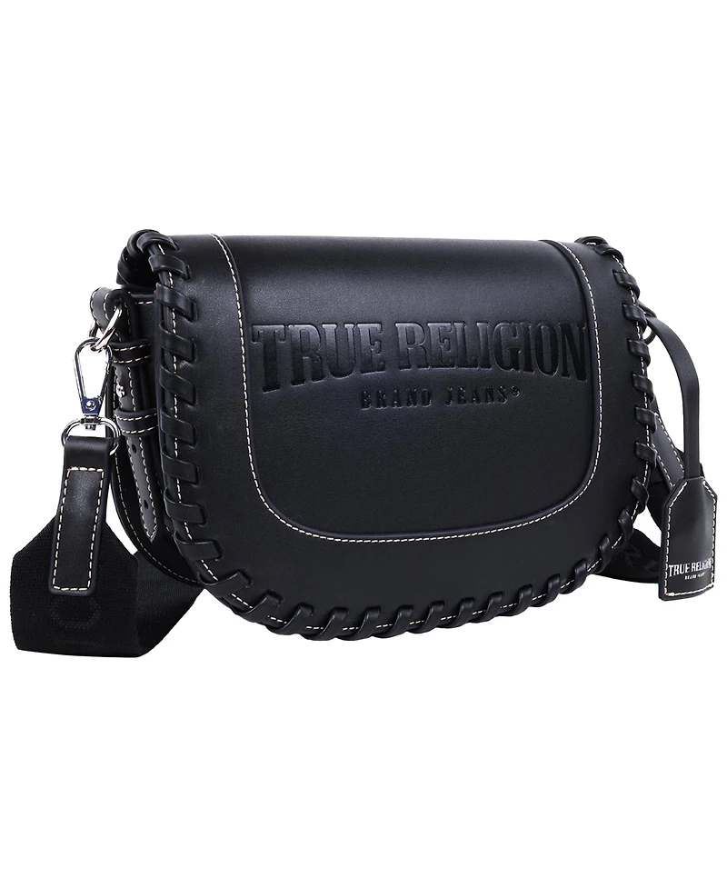 True Religion Whip Stitch Saddle Bag