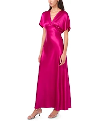 CeCe Women's V-Neck Dolman Sleeve Maxi Dress