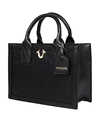 True Religion Mega Logo Modern Tote