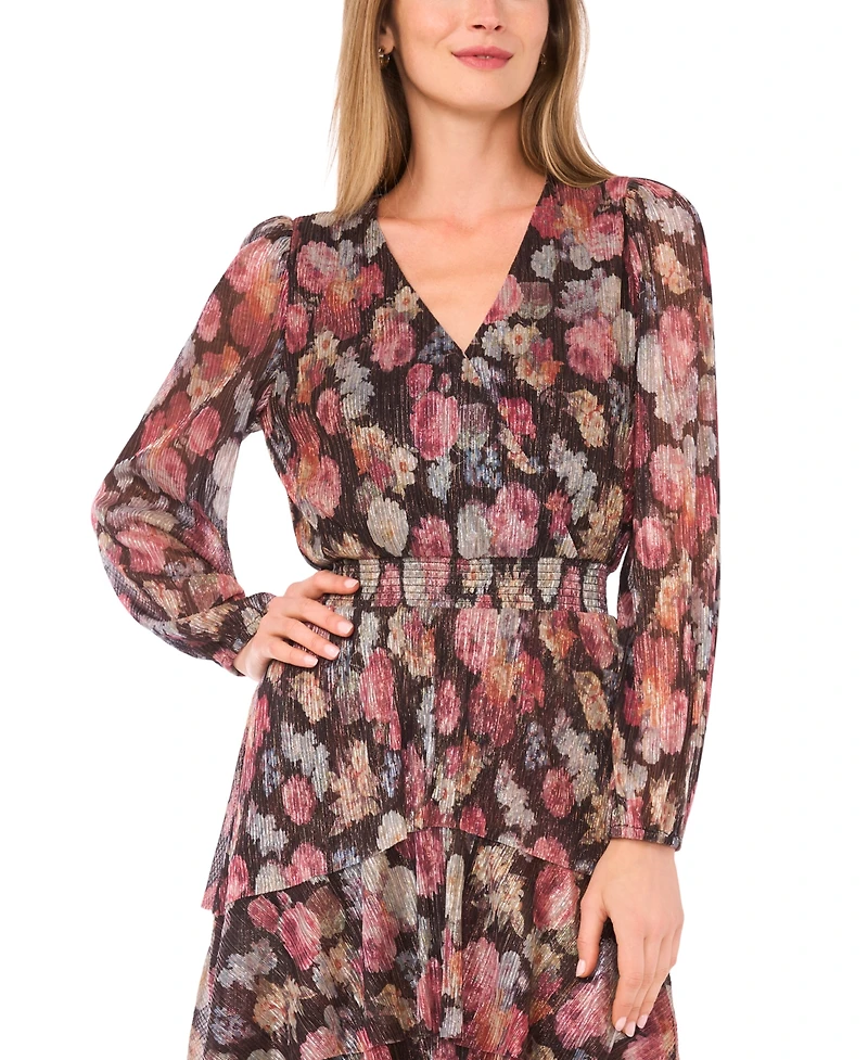 Vince Camuto Women's Ruffle Midi Dress