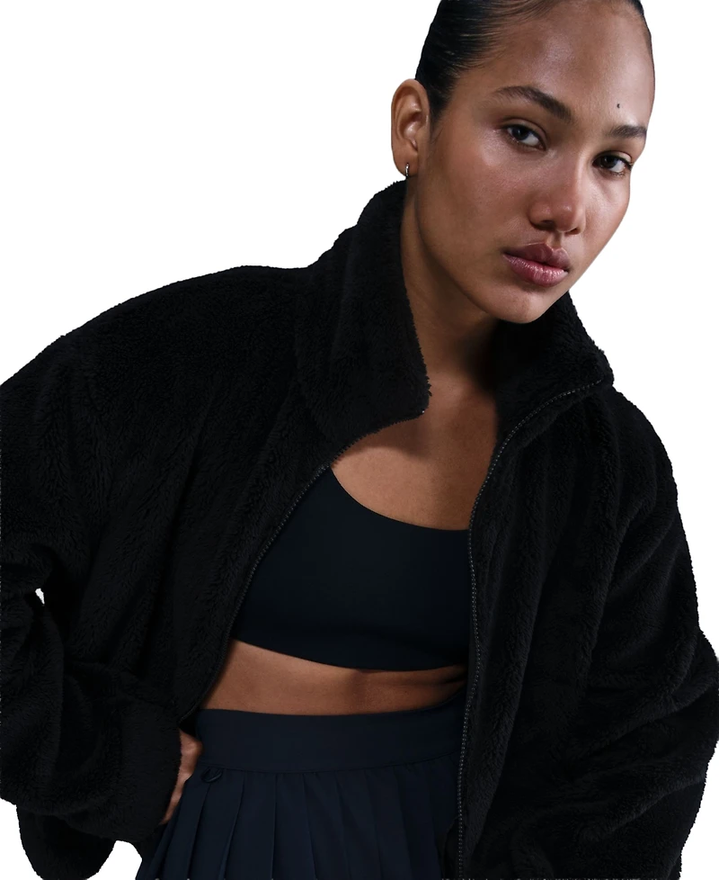Nike Women's Essential Sherpa High-Pile Fleece Jacket