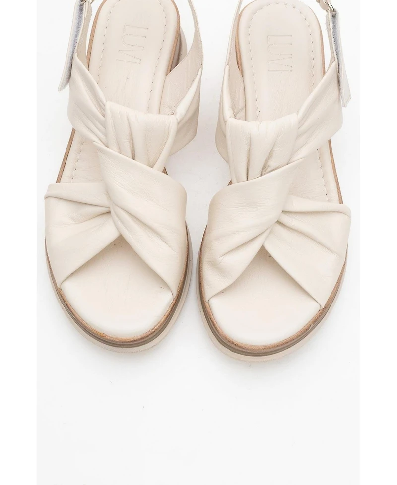 Forever & Always Shoes Oara Leather Sandal (Women)