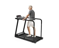 Redliro Walking Treadmill for Seniors with Long Handrails 300 lbs Capacity Recovery Fitness Exercise Machine Heart Rate Sensor for Home