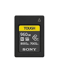 Sony Cea-m Series Tough 960GB CFexpress Type-a Memory Card, 2-Pack, Bundle with Usb-c CFexpress Type-a and Sd Uhs-ii Card Reader