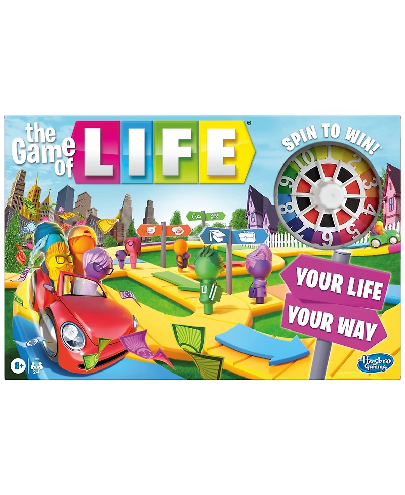 Hasbro Gaming The Game Of Life Family Board Game