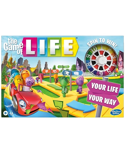 Hasbro Gaming The Game Of Life Family Board Game
