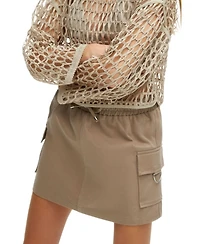 Nocturne Women's Mini Skirt with Pockets
