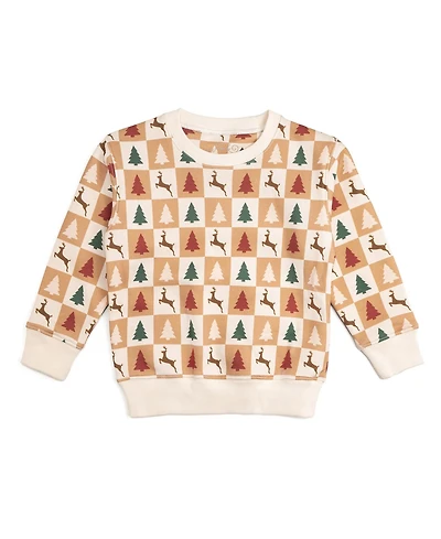 Sweet Wink Baby Boys Cabin Christmas Sweatshirt