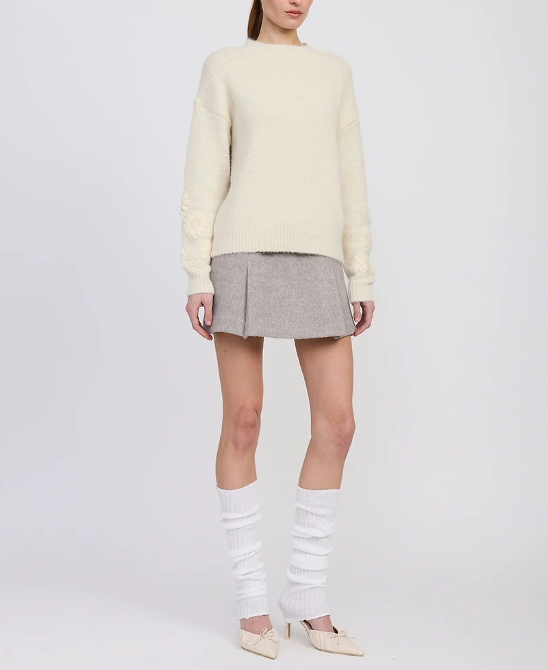 En Saison Women's Carrington Belted Skirt