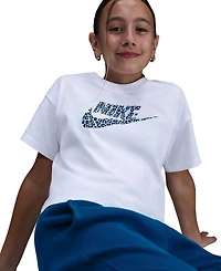 Nike Boys and Girls 7-20 Boxy Animal-Print T-Shirt