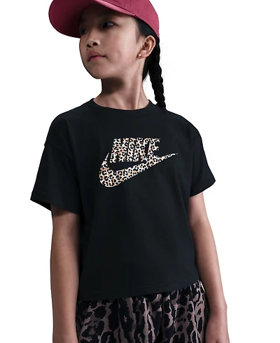 Nike Boys and Girls 7-20 Boxy Animal-Print T-Shirt