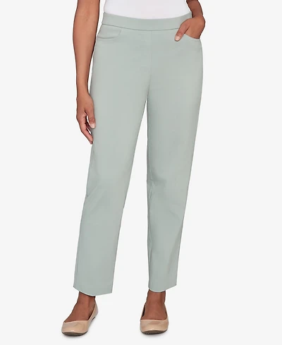 Alfred Dunner Petite Stockbridge Modern Millennium Short Length Pants