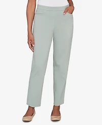 Alfred Dunner Petite Stockbridge Modern Millennium Short Length Pants