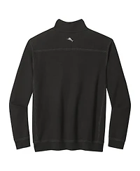 Tommy Bahama Men's Black Minnesota Vikings Big Tall Montego Bay Half-Zip Pullover Hoodie
