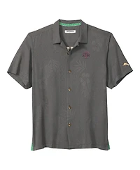 Tommy Bahama Men's Gray Texas A M Aggies Catch of the Day Camp IslandZone Button-Up Shirt
