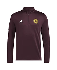 Adidas Men's Maroon Arizona State Sun Devils Strategy Half-Zip Golf Jacket