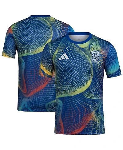 Adidas Men's Blue San Diego Fc 2025 United We Play Aeroready Pre-Match Jerseys