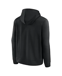 Fanatics Men's Black Tennessee Volunteers Blackout Pullover Hoodie