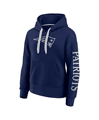 Fanatics Women's Navy New England Patriots Elements Next Pullover Hoodie