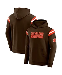 Darius Rucker Collection by Fanatics Men's Brown Cleveland Browns Football Washed Pullover Hoodie