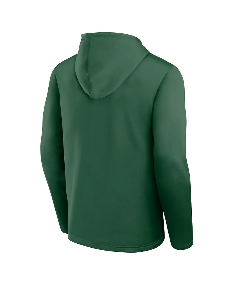 Logo Athletic Men's Green New York Jets Head Start Pullover Hoodie