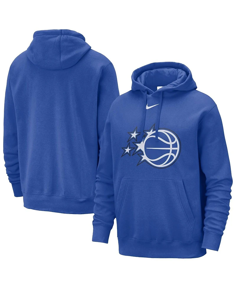 Nike Men's Blue Orlando Magic Essential Logo Club Pullover Hoodie