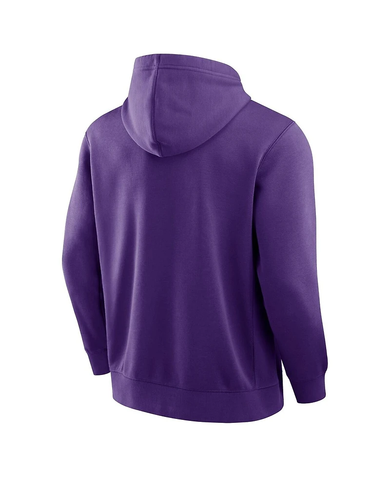 Fanatics Men's Purple Minnesota Vikings New Horizons Heritage Pullover Hoodie