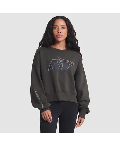 Nike Women's Gotham Green New York Jets 2025 Rivalries Collection Oversized Phoenix Fleece Sweatshirt