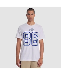 Nike Men's Dalton Kincaid White Buffalo Bills 2025 Rivalries Collection Player Name Number T-Shirt