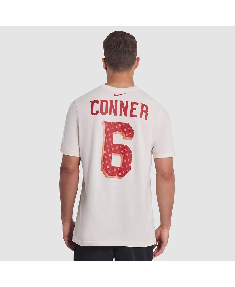 Nike Men's James Conner Natural Arizona Cardinals 2025 Rivalries Collection Player Name Number T-Shirt