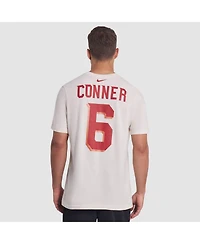 Nike Men's James Conner Natural Arizona Cardinals 2025 Rivalries Collection Player Name Number T-Shirt