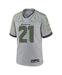 Nike Men's Devon Witherspoon Wolf Gray Seattle Seahawks 2025 Rivalries Collection Game Jersey