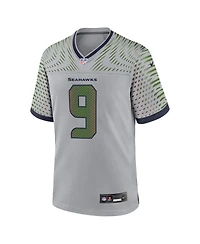 Nike Men's Kenneth Walker Iii Wolf Gray Seattle Seahawks 2025 Rivalries Collection Game Jersey