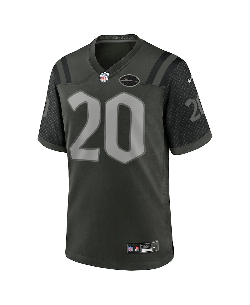 Nike Men's Breece Hall Gotham Green New York Jets 2025 Rivalries Collection Game Jersey