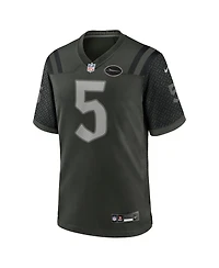 Nike Men's Garrett Wilson Gotham Green New York Jets 2025 Rivalries Collection Game Jersey