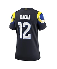 Nike Women's Puka Nacua Midnight Blue Los Angeles Rams 2025 Rivalries Collection Game Jersey