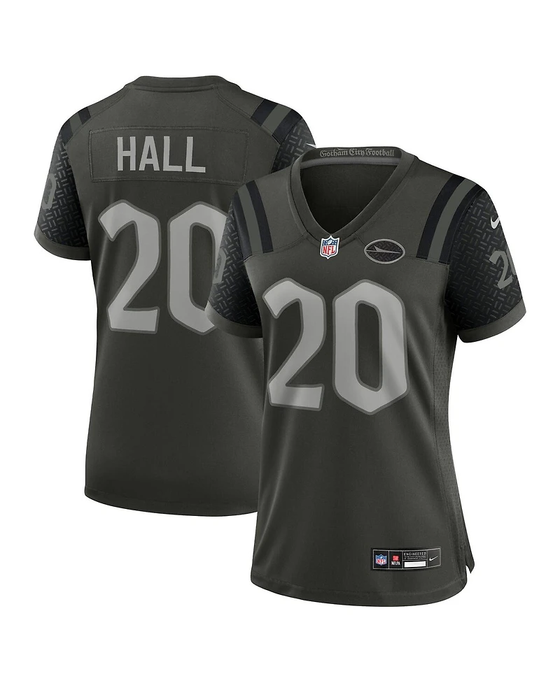 Nike Women's Breece Hall Gotham Green New York Jets 2025 Rivalries Collection Game Jersey
