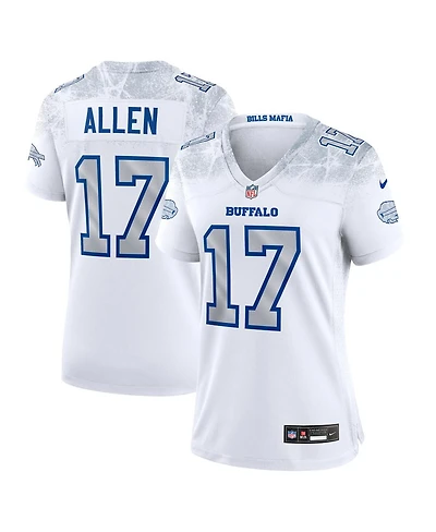 Nike Women's Josh Allen White Buffalo Bills 2025 Rivalries Collection Game Jersey