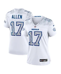 Nike Women's Josh Allen White Buffalo Bills 2025 Rivalries Collection Game Jersey