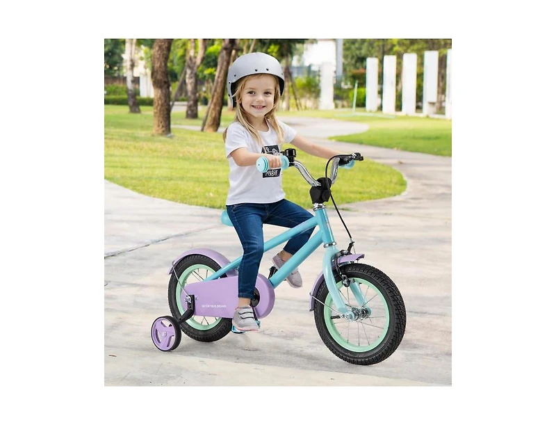 12 Inch Kids Bike with Adjustable Handlebar and Saddle