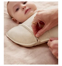 Love To Dream Baby Transition Bag Sleep Sack - Cotton Fleece 1.5 Tog Olive Large (19-24lbs)