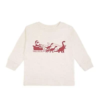 Sweet Wink Toddler Boys Dino Christmas Long Sleeve Shirt