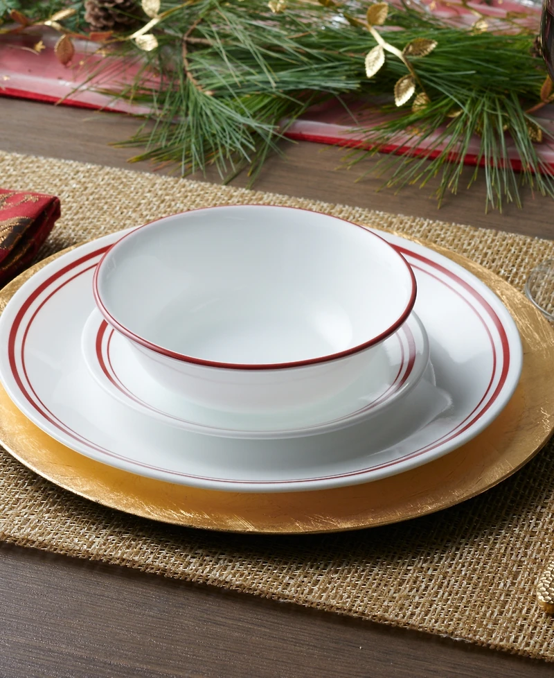 Corelle Logan 18-Pc. Dinnerware Set, Service For 6
