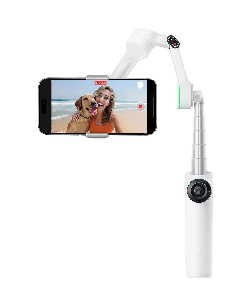 Insta360 Flow 2 Pro 3-Axis Ai-Powered Smartphone Gimbal, Summit White