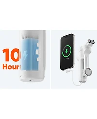 Insta360 Flow 2 3-Axis Ai-Powered Smartphone Gimbal, Stone Gray