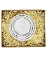 Vietri Lastra Holiday Assorted Prepping Bowls, Set of 4