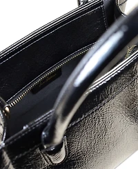 Sam Edelman Holiday Bottom Embossed Small Satchel Bag