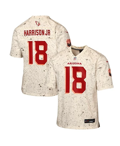 Nike Big Boys and Girls Marvin Harrison Jr. Natural Arizona Cardinals 2025 Rivalries Collection Game Jersey