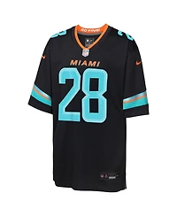 Nike Big Boys and Girls De'Von Achane Pitch Blue Miami Dolphins 2025 Rivalries Collection Game Jersey