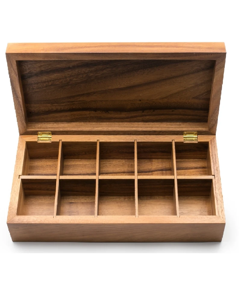 Ironwood Acacia Rectangular Tea Box